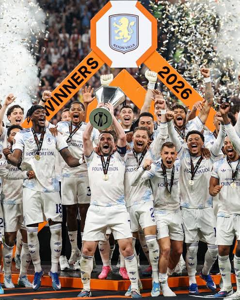 Aston Villa End 30-Year Trophy Drought, Clinch Europa League Title After 44-Year European Wait